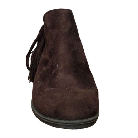 Soda Faux Suede Brown Ankle Booties Size 6.5! - Picture 6 of 11